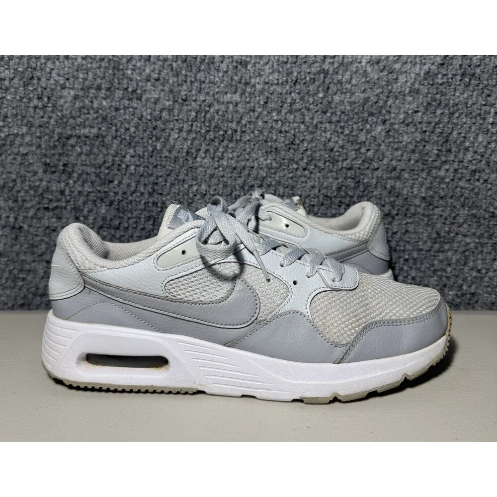 Nike Air Max SC Shoes Pure Platinum Wolf Grey Athletic Sneakers Men’s Size 9